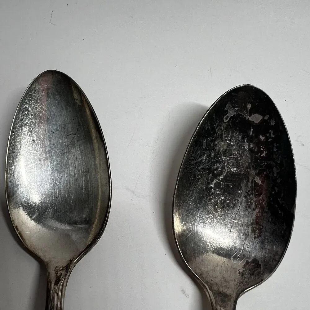 Vintage Intl Silver Co Lady Betty Silverplate Tablespoons Lot of 3 Unpolished